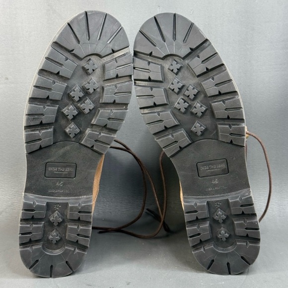 Shoe The Bear STB-Cube Apron Khaki Suede Leather Boots Size 12 (45) - Picture 7 of 8